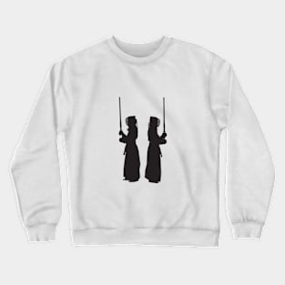 Kendo Traditional Japanese Katana Sword Martial Art Crewneck Sweatshirt